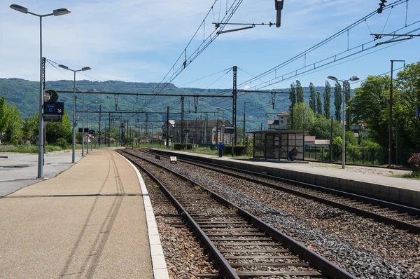 Estação ferroviária em França — Fotografia de Stock