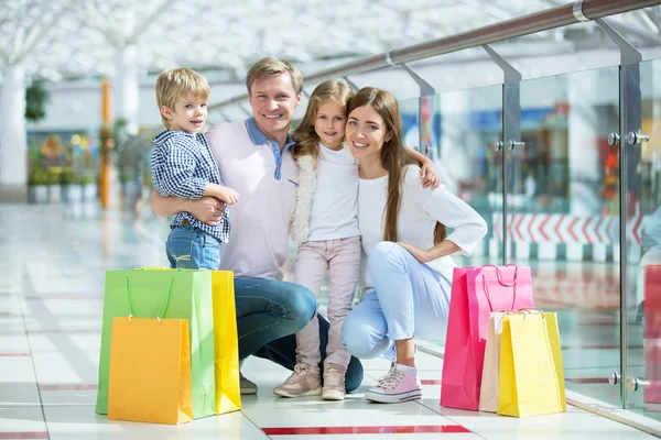 Familien mit Kindern — Stockfoto