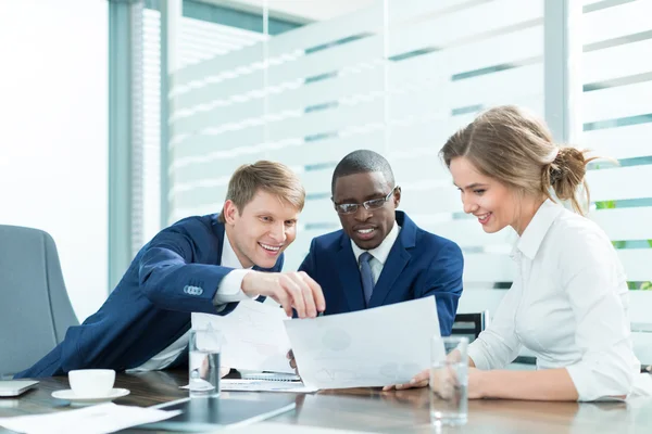 Konferens i office — Stockfoto