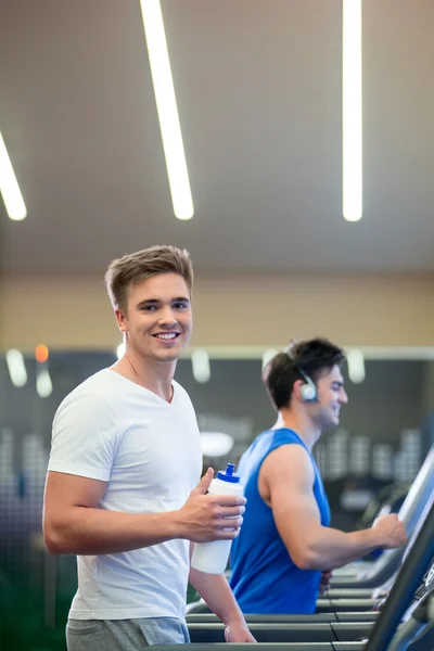 Smiling man indoors — Stock Photo, Image