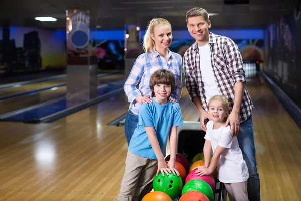 Family with children — Stock Photo, Image