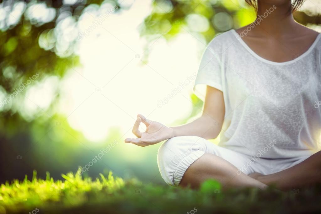 Yoga in the park