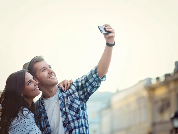 Selfie — Stok fotoğraf