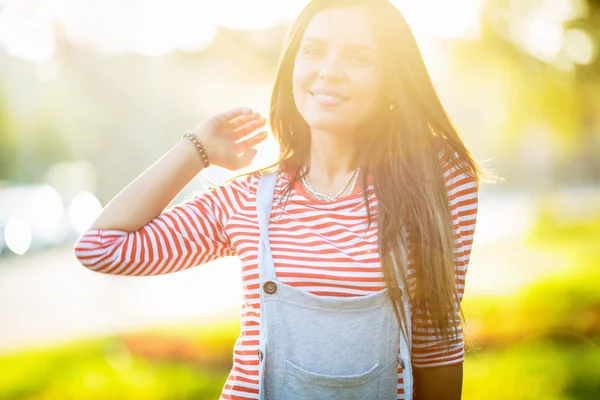 Mujer feliz — Foto de Stock