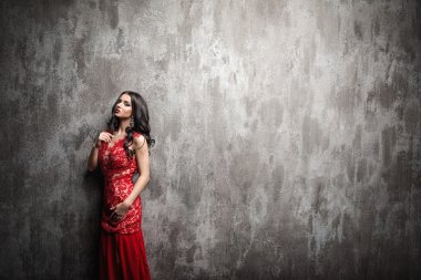 genç kadın kapalı