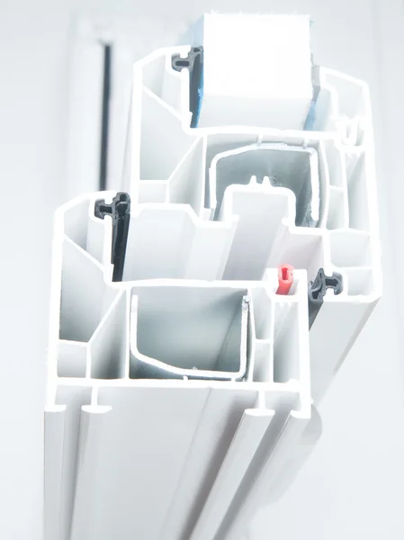 PVC Window Profile — Stock Photo, Image
