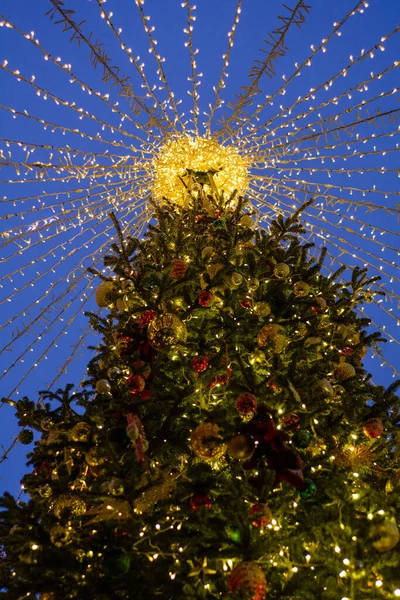 Buon Natale Buone Feste Decorazione Capodanno Tema Vacanze Invernali — Foto Stock