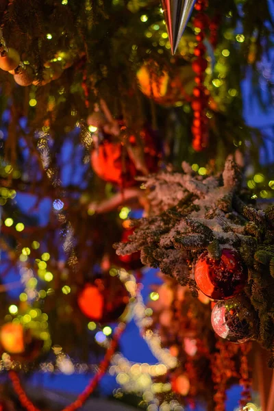 Feliz Natal Feliz Feriados Decoração Ano Novo Férias Inverno Tema — Fotografia de Stock