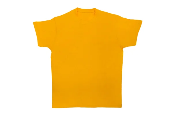Sarı t-shirtler — Stok fotoğraf