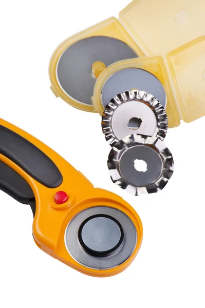 Ställ in Rotary Cutter närbild — Stockfoto