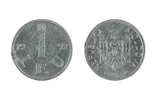 Coin Moldova — Stock Photo, Image