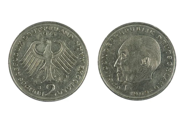Duitsland munt — Stockfoto