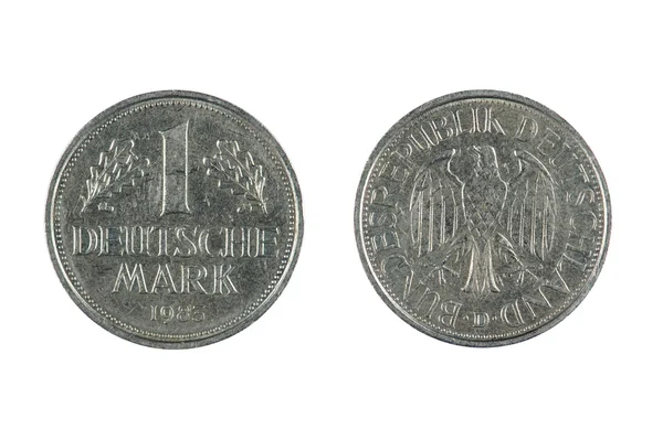 Monede Deutschland — Fotografie, imagine de stoc