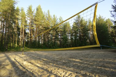 plaj voleybolu Bahçesi forest yakınındaki