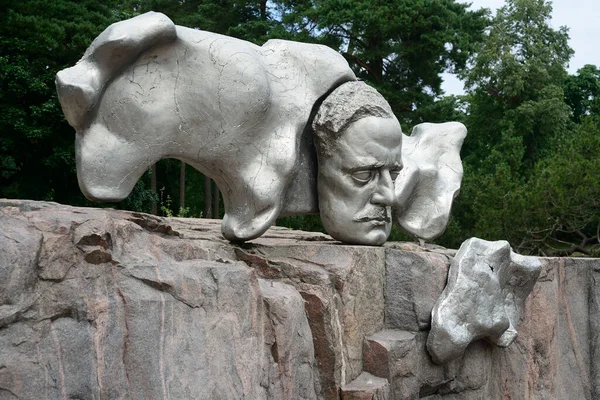 Monument Sibelius Est Une Sculpture Artiste Finlandaise Eila Hiltunen Intitulée — Photo