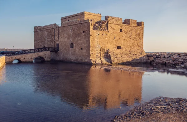 Het oude kasteel, Paphos, Cyprus. — Stockfoto