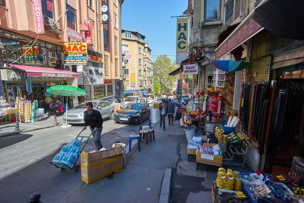 Istanbul Turchia Aprile Persone Non Identificate Visitano Grand Bazaar Uno — Foto Stock