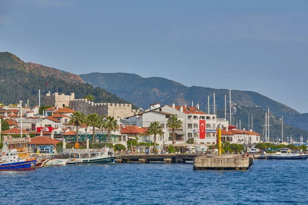 Marmarís Turquía Abril 2018 Paseo Marítimo Ciudad Marmaris Turquía —  Fotos de Stock