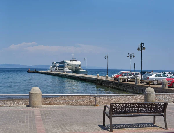 Kos Island ギリシャ 2018年5月2日 ギリシャ夏のコス島のビーチタウン — ストック写真