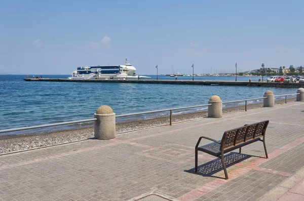 Kos Island Greece May 2018 Kos Island Beach Town Summer — Stock Photo, Image