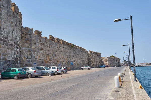 Kos Island Griechenland Mai 2018 Blick Von Den Straßen Der — Stockfoto