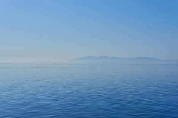 Turkish Coastline Bodrum Kos Ferry Turkey — Stock Photo, Image