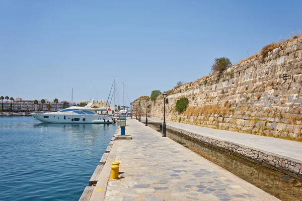 Kos Town Harbour Neratzia Castle Wall View Kos Island Greece — Stock Photo, Image