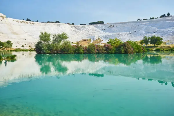 Pequeño Lago Pamukkale Turquía —  Fotos de Stock