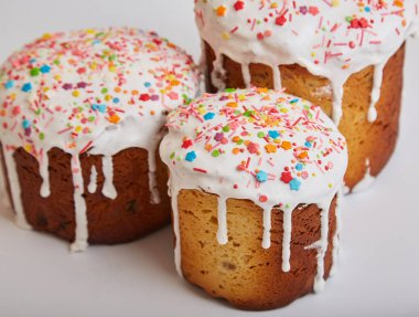 Paskalya Kekleri - Geleneksel Kulich, Paska Paskalya Ekmeği. Geleneksel Paskalya Baharı