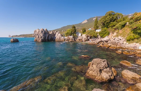 海湾和海滩契诃夫 — 图库照片