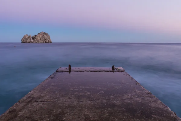 Karadeniz'de adalary kayalar. — Stok fotoğraf