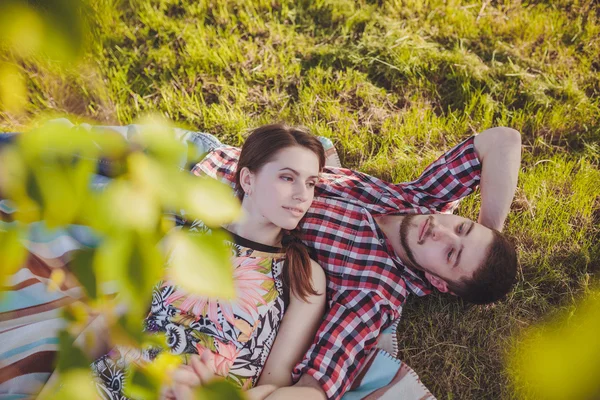 Young couple in love — Stock Photo, Image