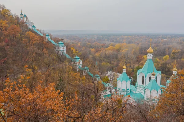 Chiesa ortodossa a Svyatogorsk, regione di Donetsk, Ucraina — Foto Stock