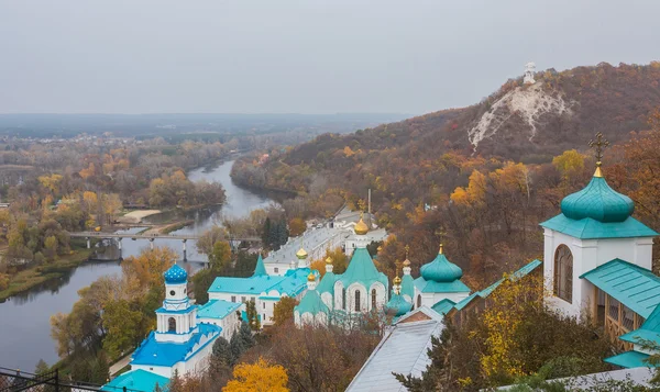 Orthodox church in Svyatogorsk, Donetsk Region, Ukraine — Stock Photo, Image