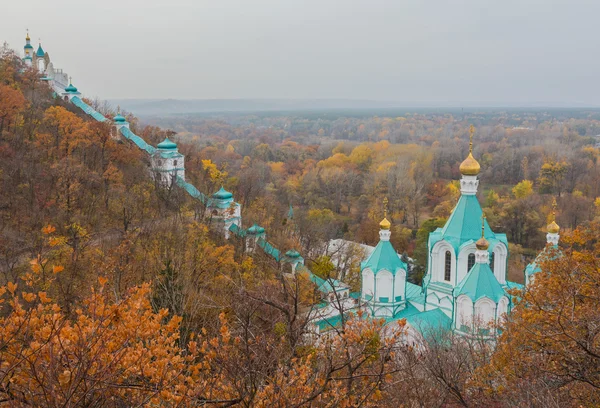 Chiesa ortodossa a Svyatogorsk, regione di Donetsk, Ucraina — Foto Stock