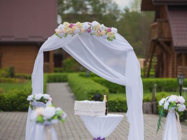 güzel düğün arch töreni için