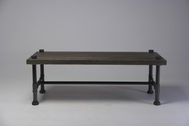 modern çatı ahşap masa stüdyo vurdu