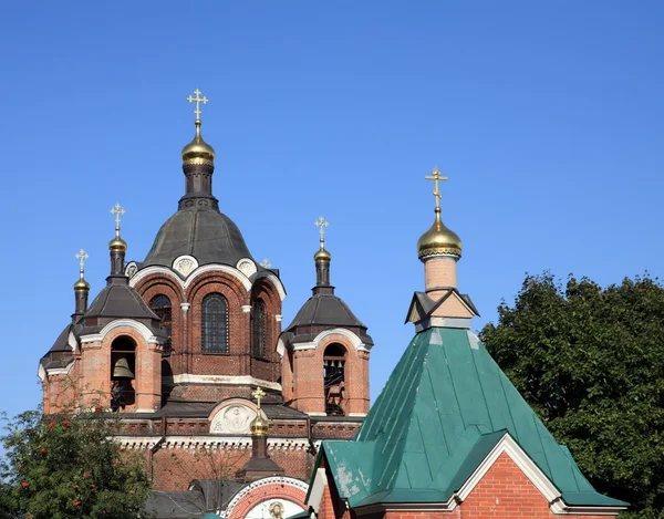 Церковь в сухой день — стоковое фото