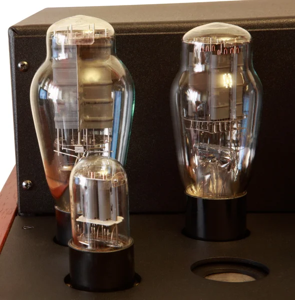 Vacuum tube amplifier at day — Stock Photo, Image