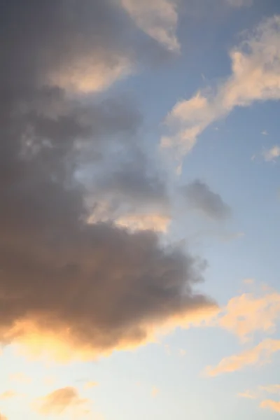 夏天的日落天空 — 图库照片