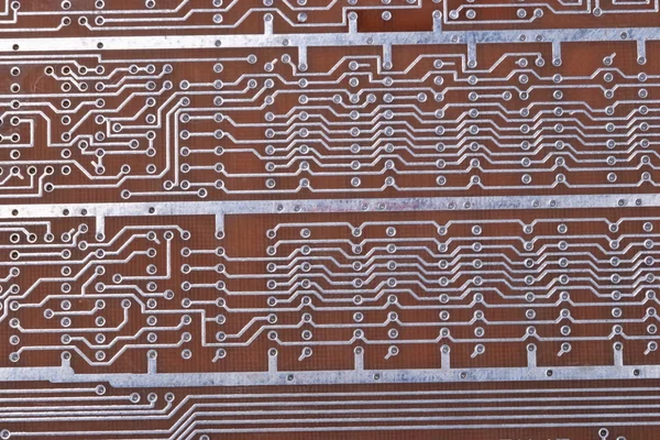 Printed Circuit Board op dag — Stockfoto