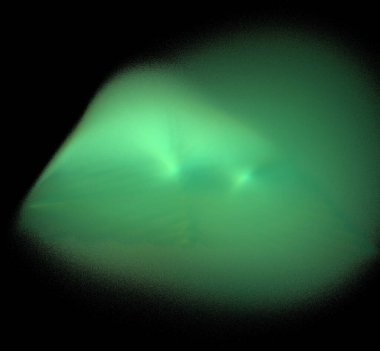 Dijital fraktal resimlerinden birinin resmi