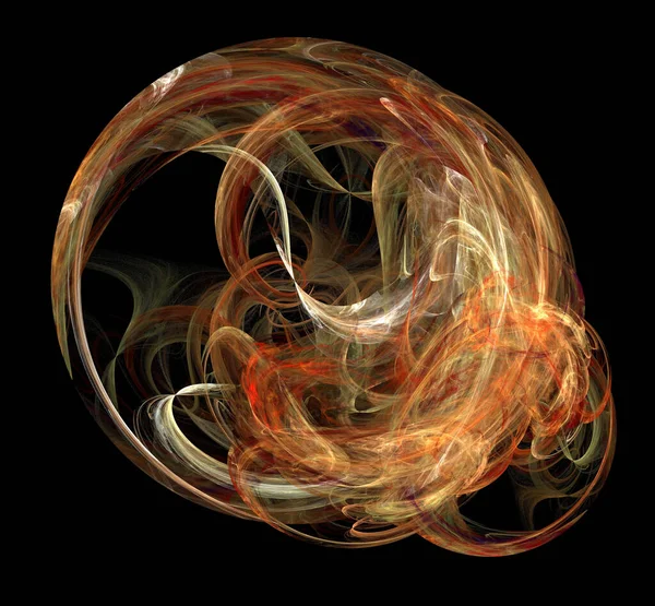 Dijital fraktal resimlerinden birinin resmi