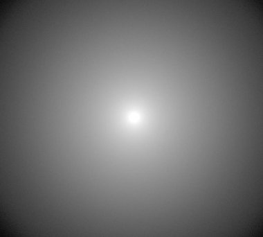 Siyah Renk Üzerine Bir Dijital Fraktal Resmi