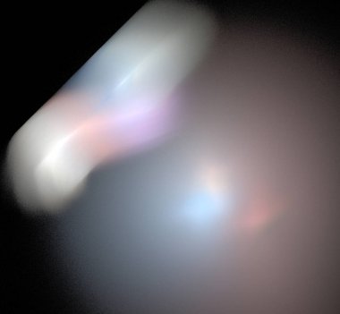 Dijital fraktal resimlerinden birinin resmi