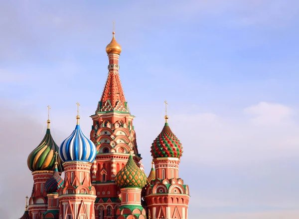 Blessed Basil Cathedral Moscow — Stock Photo, Image