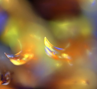 Dijital fraktal resimlerinden birinin resmi