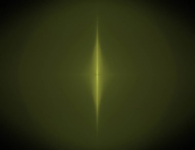 Siyah Renk Üzerine Bir Dijital Fraktal Resmi