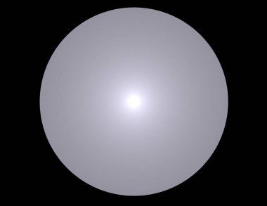 Siyah Renk Üzerine Bir Dijital Fraktal Resmi