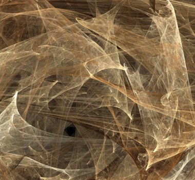 Dijital fraktal resimlerinden birinin resmi